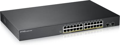 Smart Managed 24-Poorts Gigabit PoE+ Switch met SFP voor MKB