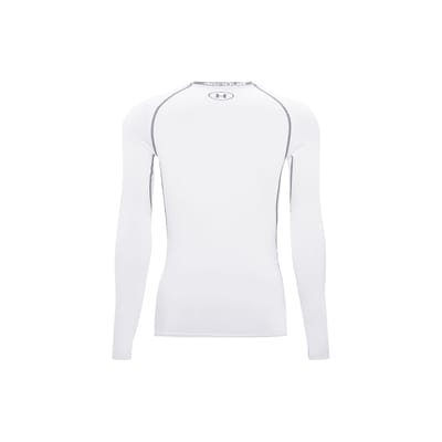 Under Armour Strong Stretch Sport Training Fitness Shirt Heren tops Wit 1257471-100 S gray