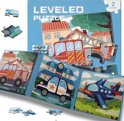 Magnetische 3-in-1 Puzzel voor Kinderen - Educatief Speelgoed voor Peuters vanaf 3 Jaar