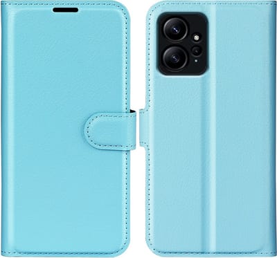 Coverup Hoesje - Geschikt voor Xiaomi Redmi Note 12 4G Hoesje - Coverup Book Case - Lichtblauw