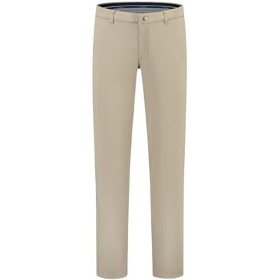 Com4 Broek Modern Chino Subtle Detail Beige / male