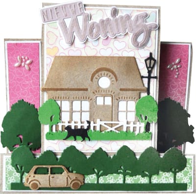 Marianne Design Collectables Christmas village low COL1327