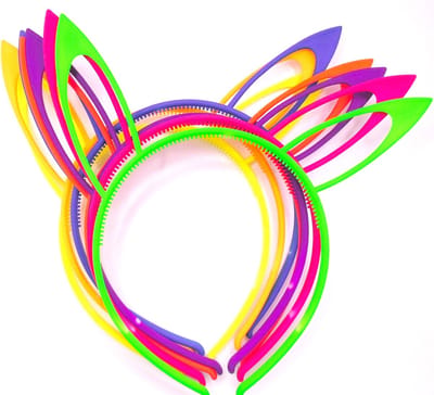 Diademen met punt oren set van 7 stuks. - kinderfeestje - verjaardag