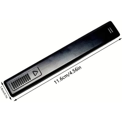 1 pièce pour Clip de Rail de Toit Swift de Remplacement - Couvercle Moulé Avant en Plastique Durable pour Barres de Galerie de Toit, Ajustement Sécurisé avec Mécanisme Coulissant black