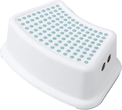 Toiletvoetkruk - Squat kruk WC - Natuurlijke stoelgang - Antislip en stabiel - 37x25x13 cm - Blauw