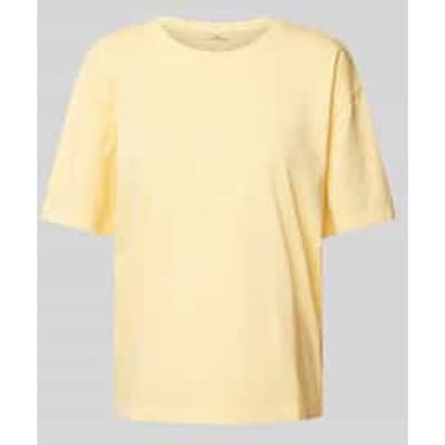 T-shirt met labelprint