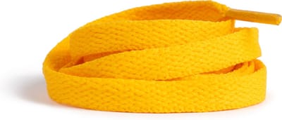 GBG Sneaker Veters 120CM - Goud Geel - Union Yellow - Schoenveters - Laces - Platte Veter - o.a. geschikt voor Asics, New Balance, Nike