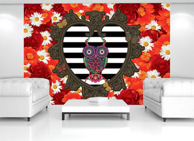Poster | Rood | 104 x 70,5 cm