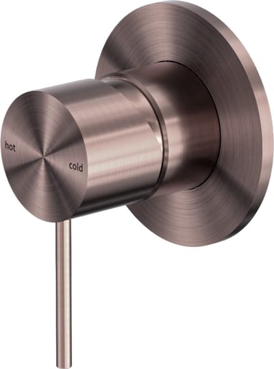 Owen & Finch Douche Badmengkraan Geborsteld Satijn Brons PVD – Messing