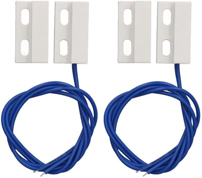 Magnetische Deurschakelaar - Verzonken Sensor - Toegangscontrole - Normaal Gesloten - 10-20 mm - Wit