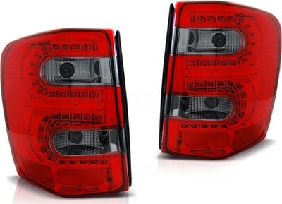 Achterlichten CHRYSLER JEEP GRAND CHEROKEE 99-05 05 ROOD SMOKE LED