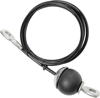 Gym kabel - Heavy-duty staal - PU rubber coating - Ideaal voor lat pulldown thuis - ShopVlot