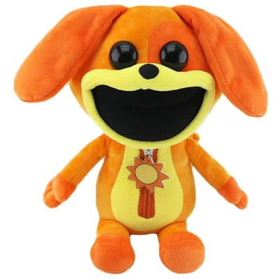 Lachende Miauw Lachende Beestjes Kattendutje Pluche Pop Lachende Beestjes Enge Dieren Serie Pluche Speelgoed Kattendutje Poppen Kinderen Speelgoed Cadeau Orange 25CM 190g oranje
