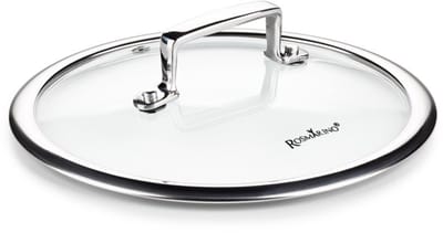 Rosmarino HexaPRO Pannendeksel - Pannen - Koekenpan - Wokpan - Pannendeksel 20 cm - Glazen Deksel 20 cm