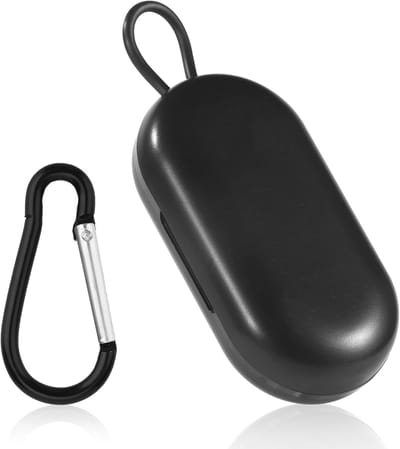 Oordopjeshoes met Karabijnhaak - Draagbare Opbergdoos voor Oordopjes, Perfect voor Reizen en Kamperen