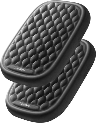 Ergonomische Pols- en Elleboogsteunen met Massagepatroon - 2 stuks voor Kantoor en Gaming