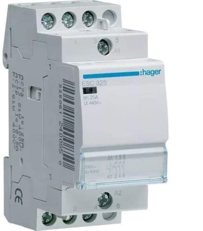Hager Sonstiges Relais Installatiezekeringautomaat 3x NO 230 V 1 stuk(s)