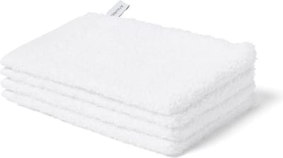 Yumeko washandjes terry wit 15x22 - 4 st