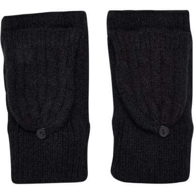 Urban Classics - Open Mitten Winterhandschoenen - L/XL - Zwart