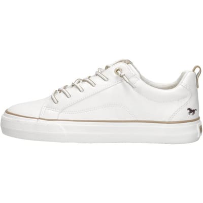 Mustang Veterschoenen Laag Veterschoenen Laag - Wit - Maat 36