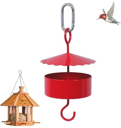 Miergrachthaak voor kolibrie feeders - Grote capaciteit mierenval en nectar beschermer voor tuin