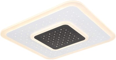 Globo - plafonniere - Gisell - wit - metaal - LED - 48132-47