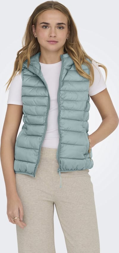 ONLY - ONLNEWTAHOE HOOD WAISTCOAT OTW NOOS - Dames - Gewatteerde jassen