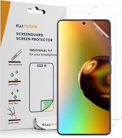 kwmobile 3x screenprotectors geschikt voor Xiaomi Redmi Note 13 Pro 5G / Poco X6 5G - beschermende folie voor smartphone