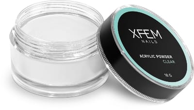 XFEM Acryl Poeder Professional Nail System 18g. Clear