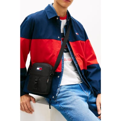 Tommy Hilfiger Outdoor Reporter Black Größe: OS | Umhängetaschen Outlet | Herren | Schwarz