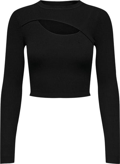 ONLY - ONLLIZA L/S PEEK-A-BOO PULLOVER EX KNT - Dames - Gebreide truien