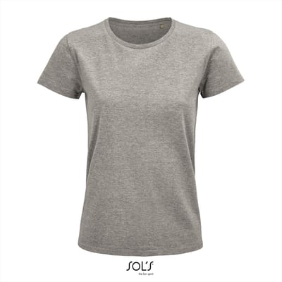 SOL'S Women´s Pioneer T-Shirt L03579 - Grey Melange - 3XL