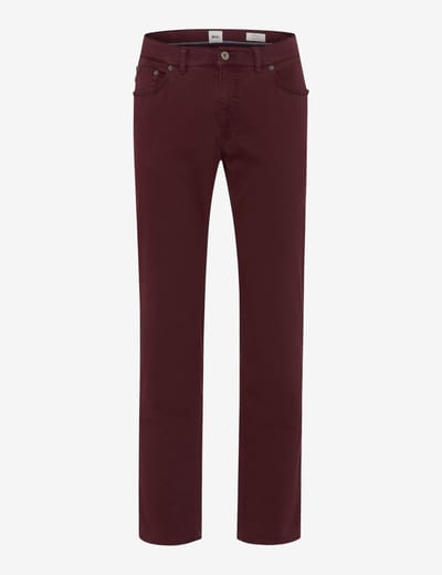 Brax Heren Jeans  Style COOPER MERLOT, donkerrood, maat 30/30