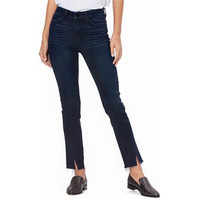 PAIGE Hoxton Slim Twst Seam Raw Hem Jorah Maat: W23 | Slim Jeans Outlet | Dames | Blauw