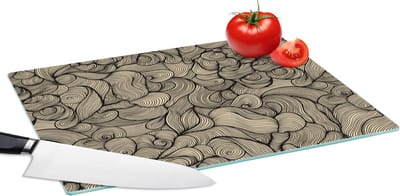 Glazen Snijplank - 39x28 - Abstract - Lijn - Patronen - Snijplanken Glas