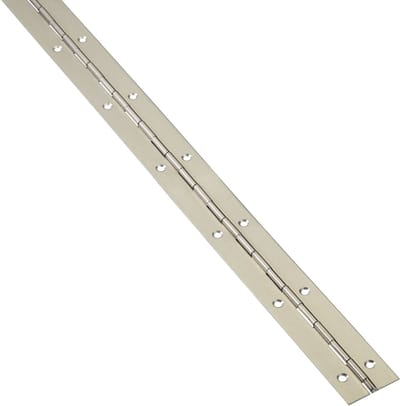 Pianoscharnier 1000 x 32 x 1,0 mm Aluminium Deurscharnier van SOTECH