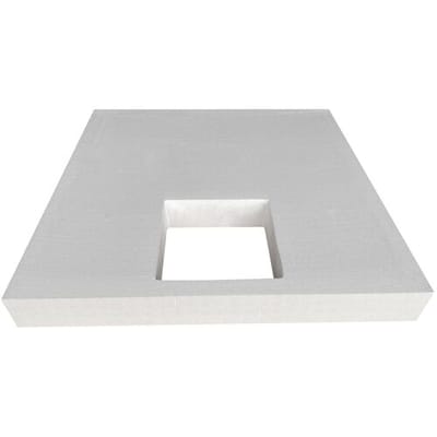 Sturotec tub support for Villeroy & Boch Architectura Metalrim shower tray 90 x 90 x 1.5 cm, STWVB100