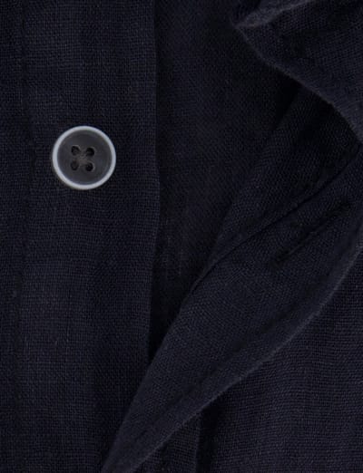 Casa Moda casual overhemd korte mouw zwart