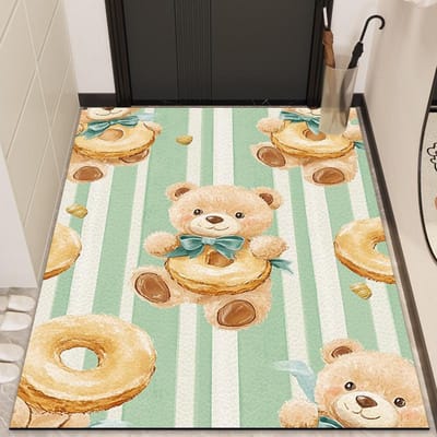 Verticale Versie Entree Deur Vloermat Woonkamer Tapijt Deurmat Entree Deur Nieuwe Deur Vuil en Antislip Entree Deurmat Kan Worden Gesneden 40 * 60CM clean