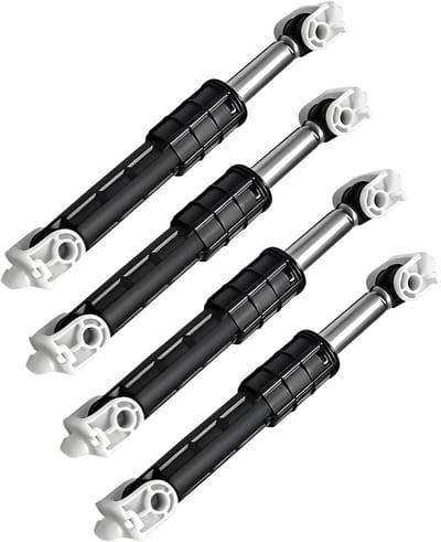 Wasmachine Dempers - Schokdempers Wasmachine - Stabiliseren Wasmachine - Vermindert Geluid - 4 Stuks - Zwart