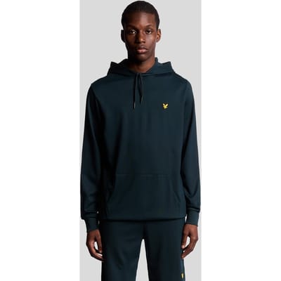 Lyle & Scott Fly Fleece Hoodie Dark Navy Maat: M | Hoodies Outlet | Heren | Blauw