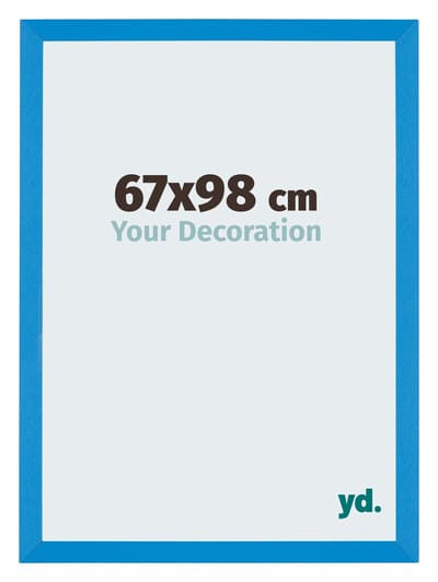 Your Decoration - Puzzellijst 67x98 cm - Helder Blauw - Puzzellijst 1500-2000 stukjes - MDF Fotolijst - Mura