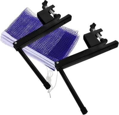 Tafeltennisnet Set - Net Post - Binnen Buiten Spelen - Gemakkelijke Installatie - 186 cm Lengte - Meerdere Kleuren