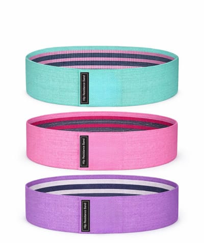 Knaak Weerstandsbanden Set - 3 Resistance Bands voor Fitness en Thuis Training - Incl Opbergtas