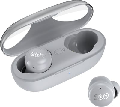 QCY T17 S - Draadloze oordopjes - lichtgrijs - 2022 - Premium earbuds