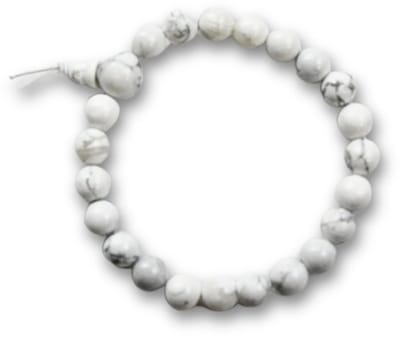 Powerbead armband Howliet wit