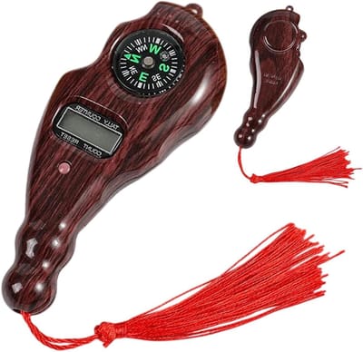 Hand Tally Clicker - Digitale Teller - Activiteiten Tellen - Metalen Behuizing - 5-Cijferig Scherm - Zwart