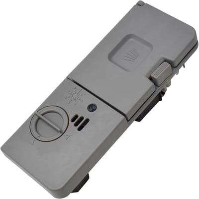 Vaatwasser Tablet Dispenser - Reiniging Bakje - Vaat Reinigen - Origineel Onderdeel Nummer - Metaal - Zilver