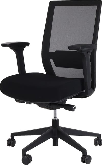 Bureaustoel C02 - Ergonomisch - Zwart