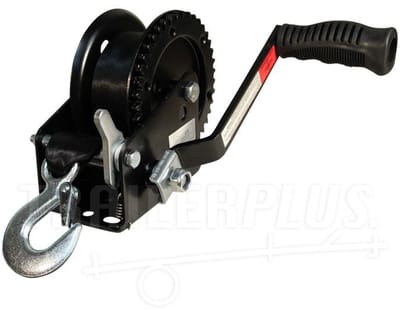 Ongeremde handlier - 540/270 kg - inclusief lierband en lasthaak - 4:1